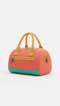 Playful Coral Compact Gym Bag