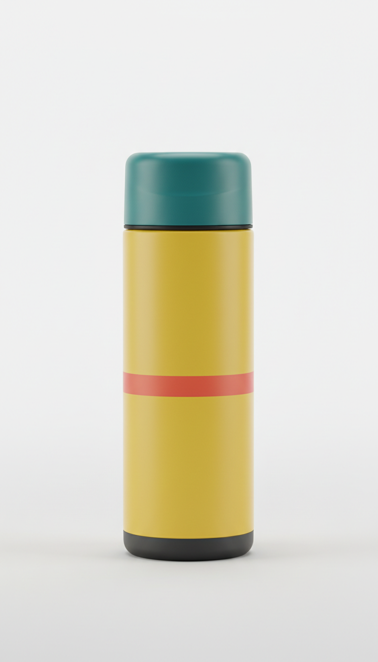 Insulated Water Bottle in Sunbeam Yellow